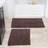 Lavish Home Cotton Bath Mat Set 2 Piece