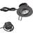 EVN PC65 Udendørs Indbygningslampe Rund 3000K Antracit Spotlight