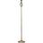 ValueLights Memphis Gold Floor Lamp 130cm