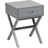 Beliani Modern Scandinavian Drawer Bedside Table