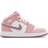 NIKE Air Jordan 1 Mid Valentine's Day 2023 GS - Coral Chalk/Desert Berry/White