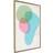 Artgeist Colourful Spots Plakat 20 x 30 cm Guldramme Billede