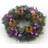 Vermont christmas Company Purple Ribbon Advent Wreath Christmas Tree Ornament