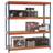 VFM Orange/Zinc Heavy Shelving System