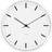 Arne Jacobsen City Hall White Wall Clock 29cm