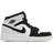 Nike Air Jordan 1 Mid SE Diamond GS - White/Black/Multi-Color