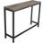 Venture Design Rise Black/Teak Småbord 30x110cm