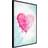 Artgeist Watercolour Heart Plakat 20 x 30 cm Billede