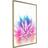Artgeist Colourful Pineapple Plakat 20 x 30 cm Guldramme Billede
