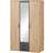 Stella Trading Chicago Elegant ‎Artisan Oak/Anthracite Garderobeskab 120x197cm