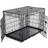 Songmics Hopfällbar Hundlåda 122 cm x 2 Dörrar XXL