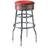 Red Dakota Quality Fifties Bar Stool