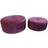 Dkd Home Decor Polyester MDF Burgundy Foot Stool