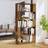 vidaXL Cabinet/Room Divider Honey Book Shelf