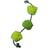 Zoon Christmas Plush Fun Tugga Sprouts Tug of War Dog Toy on Rope