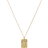 Maanesten Aylin Necklace - Gold/Blue/Transparent