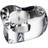 Orrefors Valentino Clear Candle Holder 6.8cm