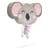 Blue Panda Koala Pull String Animal Pinata Jungle Theme 165x10x3 In