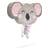 Small Pull String Koala Pinata for Jungle Animal Birthday Party Decorations 16.5 x 13 x 3 in