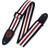 Levy's Leathers Levys Leathers MSSC8-RWB Signature Series Cotton Guitar Strap, Red/White/Blue