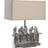 Dkd Home Decor 36 Silvrig 220 Bordslampa