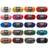 Arteza 100% Worsted Acrylic Yarn Multi Pack Dark Colors Mini Pack of 20