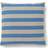 Compliments Stripe Komplet pyntepude Blå (45x45cm)