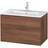 Duravit L-Cube Vaskeskab Valnød Natur