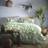 Dreams & Drapes Dreams & Drapes Tahiti Tropical Print Duvet Cover White, Green