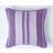 Homescapes Striped Mauve Morocco Cushion Cover Purple (45x45cm)