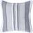 Homescapes Striped Monochrome Morocco Cushion Cover Grey (45x45cm)