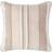 Homescapes 45 Morocco Striped Cushion Cover Beige, Natural (45x45cm)