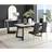 Furniturebox Carson Dining Set 90x160cm 7pcs