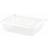 Duni Plastbakke Fixpack PP klar 146x110x41mm 350ml 500stk/kar