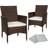 tectake 2 garden chairs