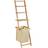 BigBuy Home Stylish Beige Brown Wooden Shelves 36 x 151 x 41.5 cm Book Shelf
