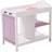 Roba Doll Bed & Storage: Fienchen White, Purple & Pink Multifunctional Doll Furniture Series, 98339