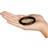 Rimba Rubber Cock Ring Black 45 mm