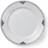 Royal Copenhagen Sort Riflet Blonde Assiett 22cm