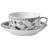 Royal Copenhagen Sort Musselmalet Halvblonde Kop 20cl