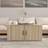 vidaXL 80x50x36 konstrueret træ sonoma-eg Sofabord