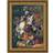 Design Toscano Bouquet Of Flowers In An Urn Canvas Replica Painting Grande Framed Art
