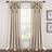 Lush Decor Boho Pom Pom Tassel Linen Window Curtain Panel 95 L x 52 W