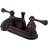 Kingston Brass KB3605BL 4 in Centerset Bathroom Faucet Bronze