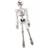 Horror-Shop Kleines Skelett Aufblasbar 53cm Halloween Deko