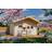 SKAN HOLZ Friggebod Malaga 340x300 cm Natur (Byggnadsarea )