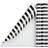 Jam Paper Striped Gift Wrapping 25 Sq Ft Black & White Stripes 2/Pack