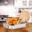 Relaxdays Stainless Steel Roasting Pan Oven Dish Size m