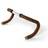 Brooks England Styrbånd Leather A.brown Styrbånd
