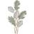Dkd Home Decor Metal Hvid Blad Vægdekorationer